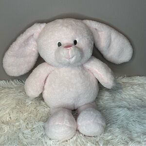 Pink Plush Bunny | K Luxe Baby Kellytoy | Crinkle Ears and Rattle